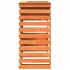 Mesa alta bar de jardín madera pino marrón cera 113,5x50x103