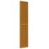 Biombo separador de 4 paneles madera maciza paulownia