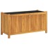 Jardinera con forro madera maciza de acacia 99,5x38x50