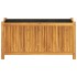 Jardinera con forro madera maciza de acacia 99,5x38x50