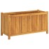 Jardinera con forro madera maciza de acacia 99,5x38x50