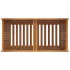 Jardinera con forro madera maciza de acacia 100x50x100