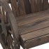 Sillones de jardín Adirondack 4 uds madera maciza de