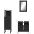 Juego de muebles de baño 3 pzas madera contrachapada