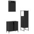 Juego de muebles de baño 3 pzas madera contrachapada