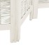 Biombo separador de 3 paneles madera maciza Paulownia