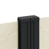 Toldo lateral retráctil crema 140x600