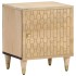 Mesitas de noche 2 uds madera maciza de mango 40x33x46