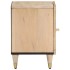 Mesitas de noche 2 uds madera maciza de mango 40x33x46