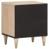 Mesitas de noche 2 uds madera maciza de mango 40x33x46