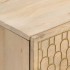 Mesitas de noche 2 uds madera maciza de mango 40x33x46
