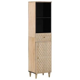 Mueble de baño madera maciza de mango 38x33x160
