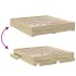 Cama con cajones madera ingeniería roble Sonoma 180x200