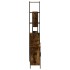 Set de muebles baño 3 pzas madera contrachapada roble