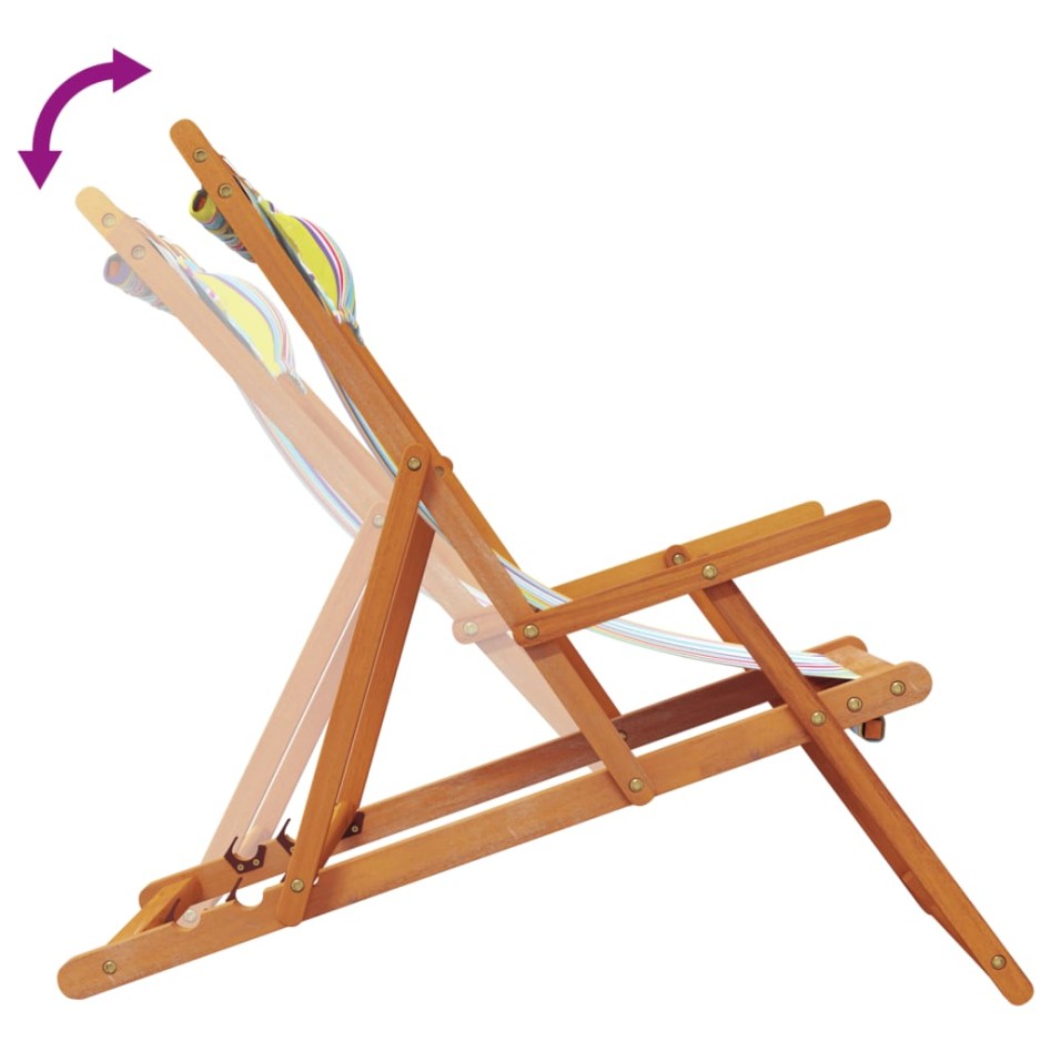 Sillas de playa plegables 2 unidades tela