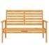 Juego de muebles de jardín 5 pzas madera maciza de