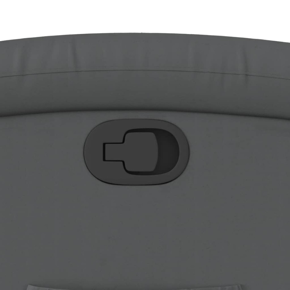 Sillón reclinable elevable cuero artificial