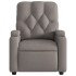 Sillón reclinable eléctrico tela gris