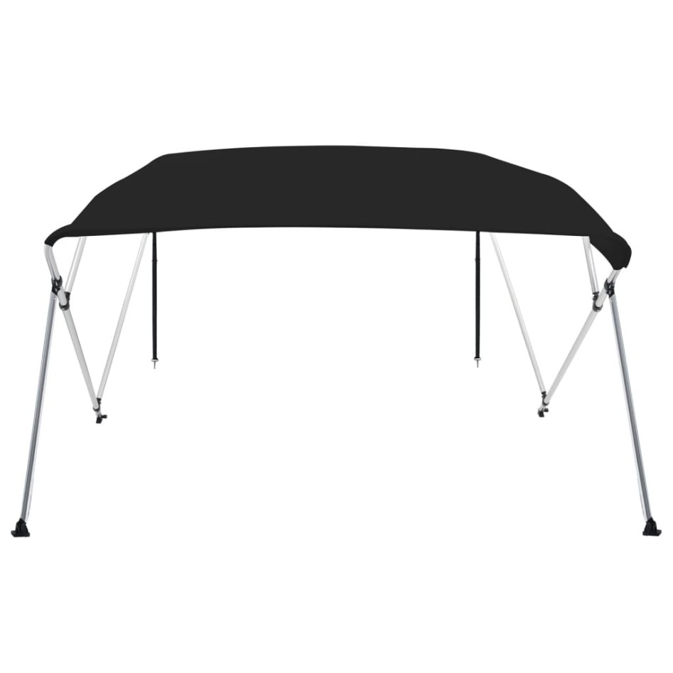 Toldo bimini de 4 arcos gris 243x180x137