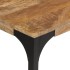 Mesa consola madera maciza de mango y hierro 110x35x76