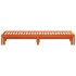 Sofá cama nido madera maciza de pino marrón cera 80x200