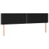 Estructura de cama sin colchón tela negro 120x190