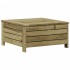 Juego de muebles jardín 6 pzas y cojines madera pino