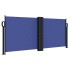 Toldo lateral retráctil azul 100x1000