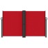 Toldo lateral retráctil rojo 140x1000