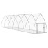 Conejera acero galvanizado plateado 600x105x120