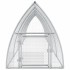 Conejera acero galvanizado plateado 600x105x120