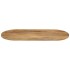 Tablero de mesa ovalado madera maciza de mango 140x60x2,5