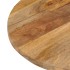 Tablero de mesa ovalado madera maciza de mango 140x60x2,5