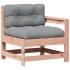 Juego de muebles jardín 4 pzas y cojines madera abeto
