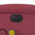 Sillón de masaje elevable eléctrico tela rojo