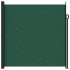 Toldo lateral retráctil verde oscuro 200x500