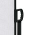 Toldo lateral retráctil blanco 180x500