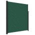 Toldo lateral retráctil verde oscuro 220x500