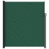 Toldo lateral retráctil verde oscuro 220x500