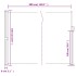 Toldo lateral retráctil beige 160x300