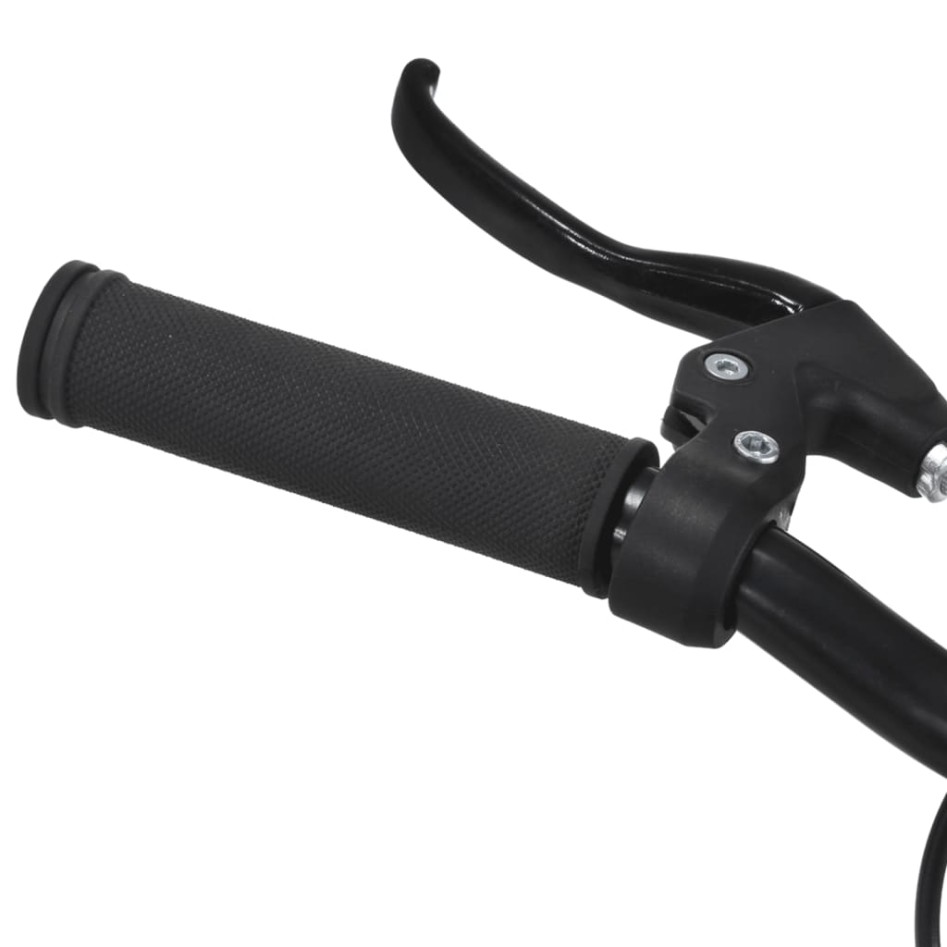 Bicicleta de piñón fijo blanco y naranja 700c 51