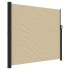 Toldo lateral retráctil beige 180x600