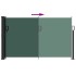 Toldo lateral retráctil verde oscuro 120x600