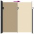 Toldo lateral retráctil beige 200x300