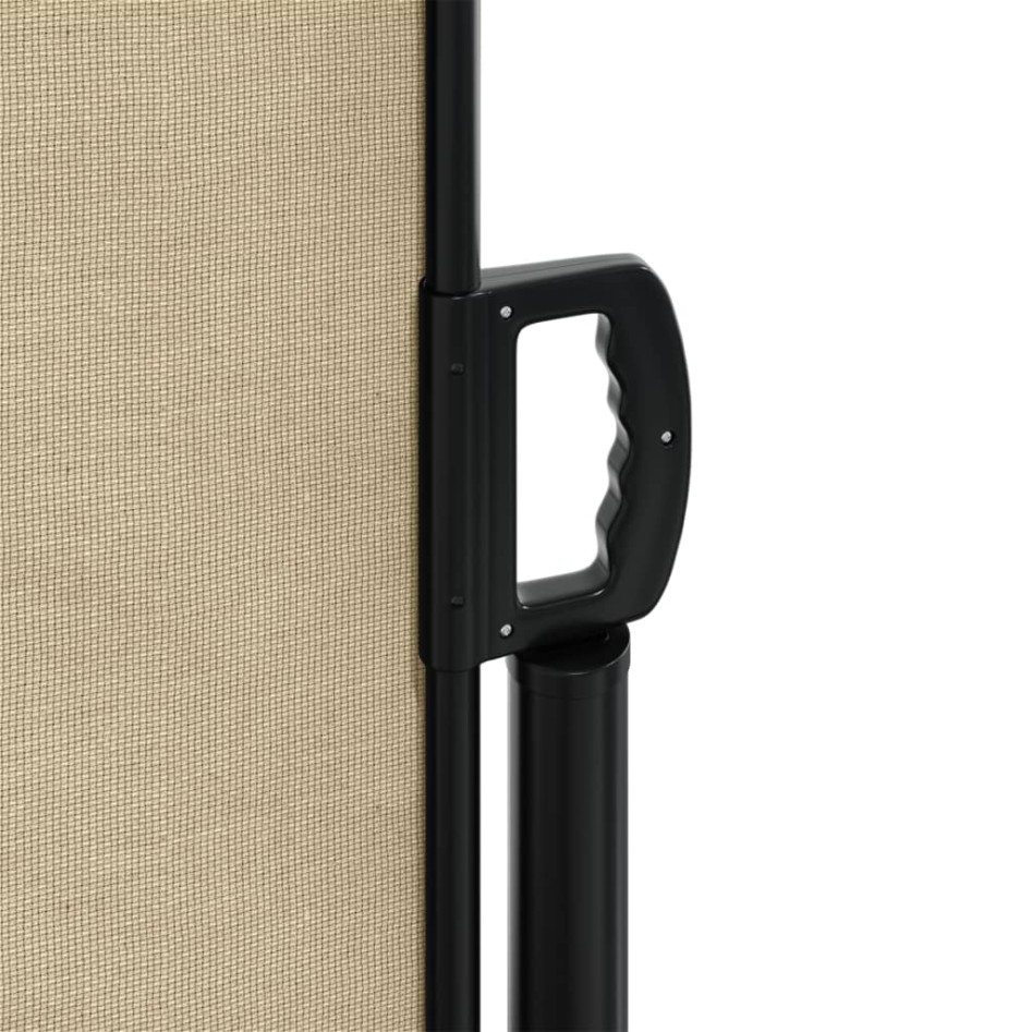 Toldo lateral retráctil beige 200x300