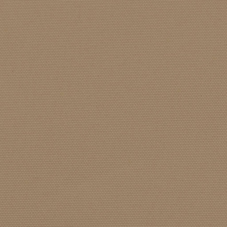 Toldo lateral retráctil gris taupe 140x600