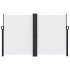 Toldo lateral retráctil blanco 160x600