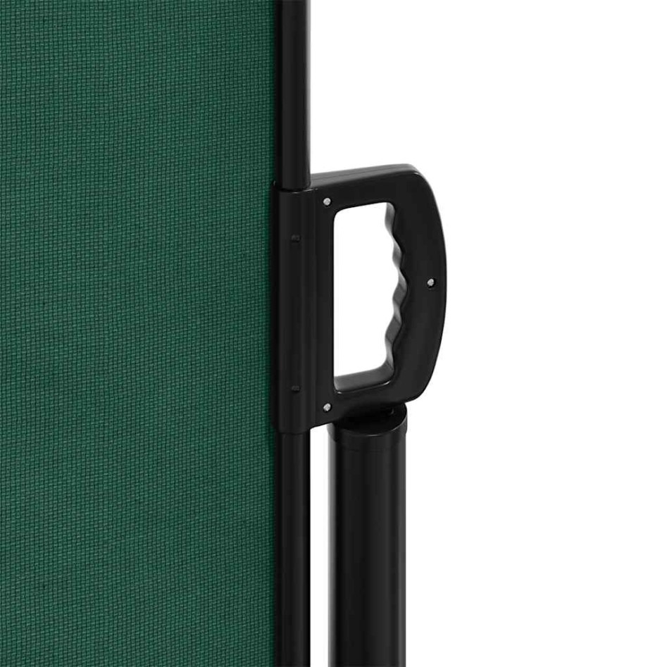 Toldo lateral retráctil verde oscuro 180x600
