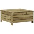 Juego de muebles jardín 6 pzas y cojines madera pino