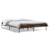 Estructura cama madera ingeniería metal roble ahumado